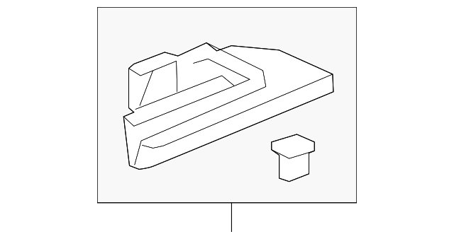 81395-SZA-A01ZB Деталь COVER, R. RR. MIDDLE SEAT FOOT(OUTER) *N