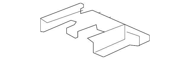 81396-SZA-A01ZB Деталь COVER, RR. MIDDLE SEAT FOOT (INNER) *NH1