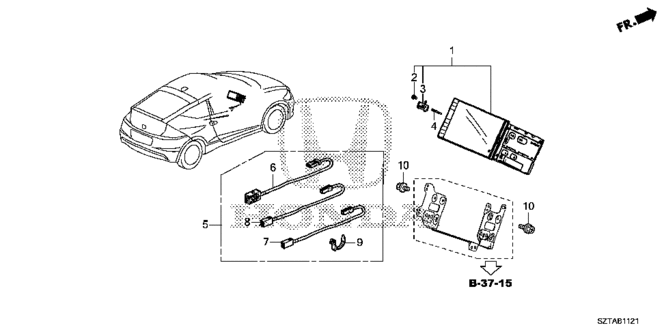 CR-Z NAVIGATION SYSTEM (2)