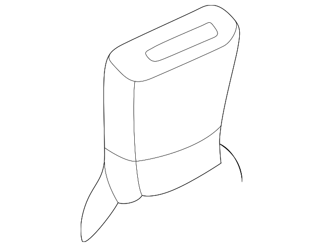 86845-7B027 Деталь BUCKLE