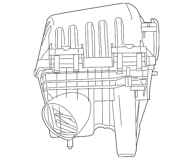 7B0-129-607 Деталь AIR CLEANER ASSY