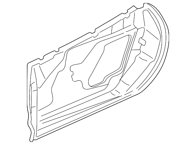 10329948 Деталь DOOR SHELL, RIGHT