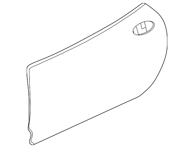 12529725 Деталь OUTER PANEL, LEFT