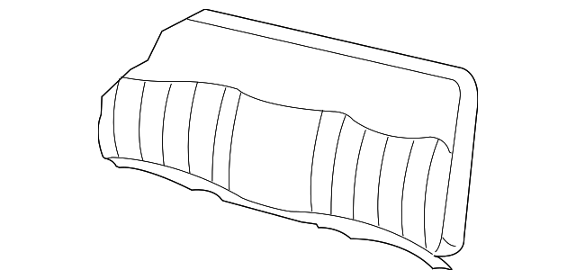 F75Z1866600DAC Деталь SEAT BACK COVER