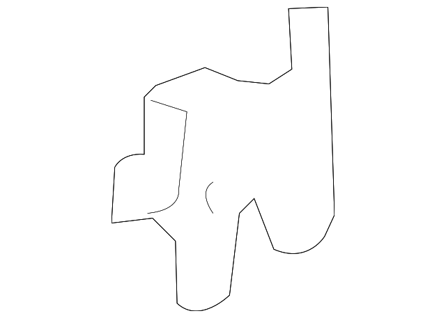 F65Z1860677AAJ Деталь CENTER SUPPORT