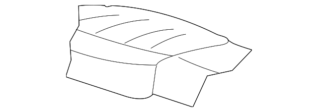 F75Z1863804CAC Деталь SEAT COVER, RIGHT