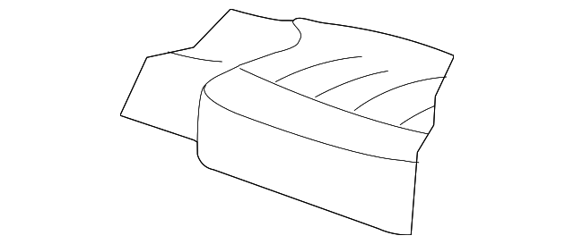 F75Z1863805CAA Деталь SEAT COVER, LEFT