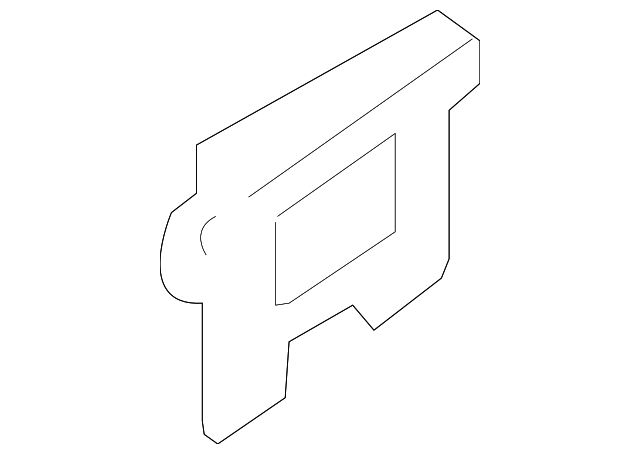 F65Z1860693AAJ Деталь SEAT SUPPORT, LEFT
