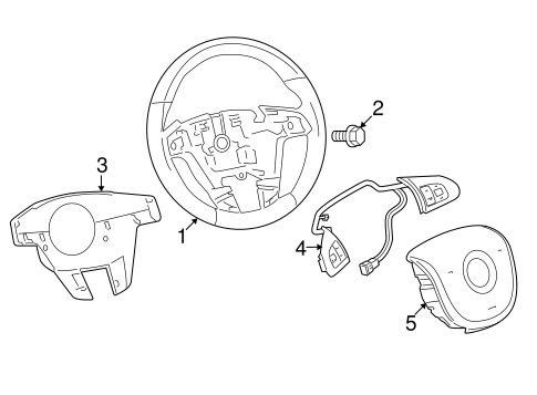 Caprice STEERING WHEEL & TRIM