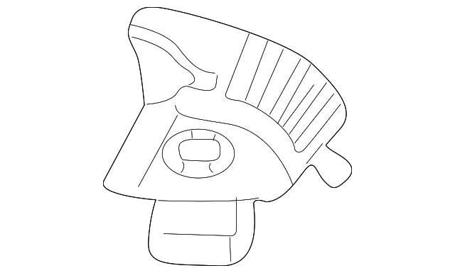 215-830-01-54-7211 Деталь VENT, LEFT