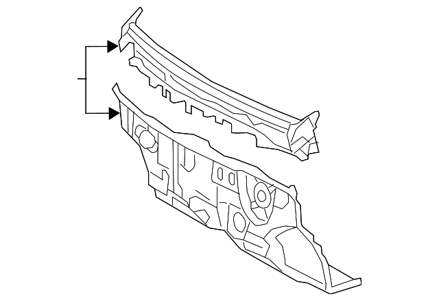 55101-08030 Деталь DASH PANEL