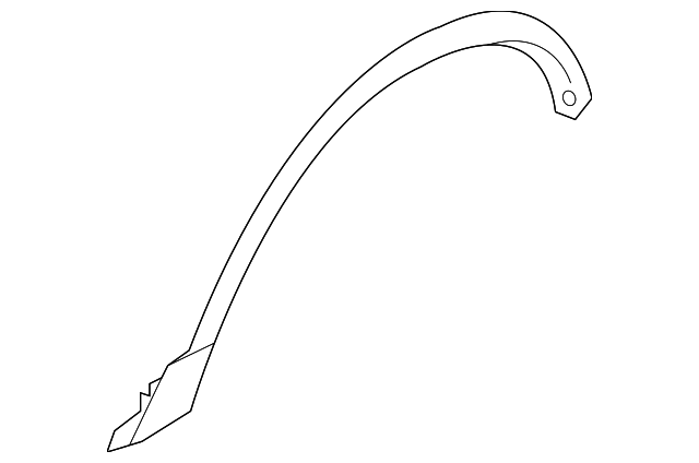 BB5Z-16039-AA Деталь WHEEL FLARE, LEFT