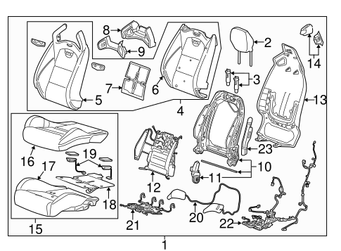 ATS DRIVER SEAT COMPONENTS 5
