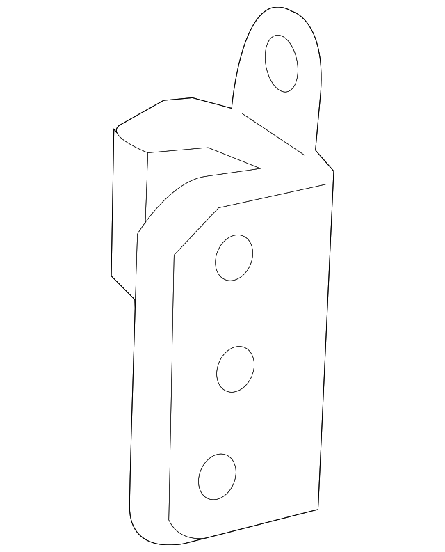 211-730-10-37 UPPER HINGE, RIGHT