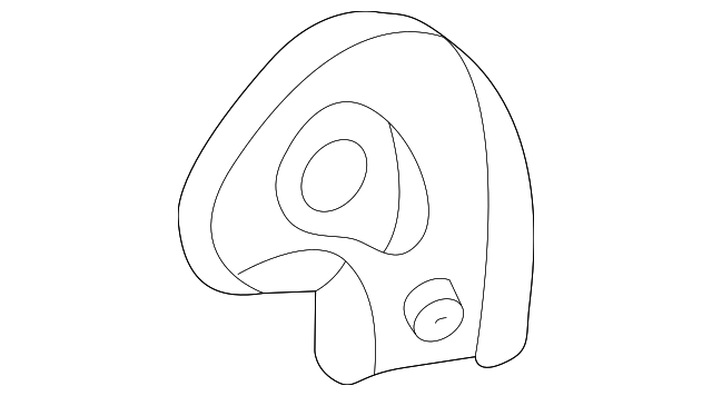 71867-04010-B2 Деталь RECLINE COVER, LEFT