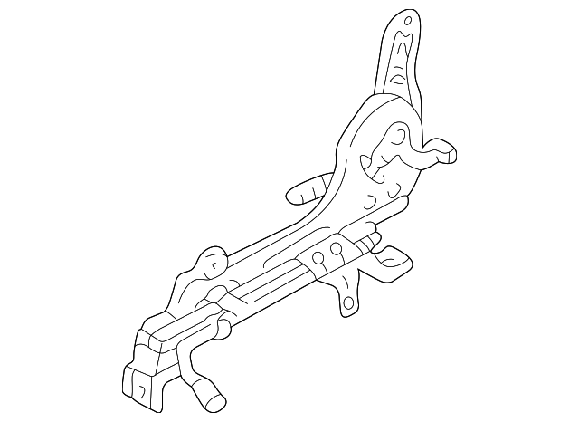 72011-04010 Деталь SEAT TRACK, RIGHT