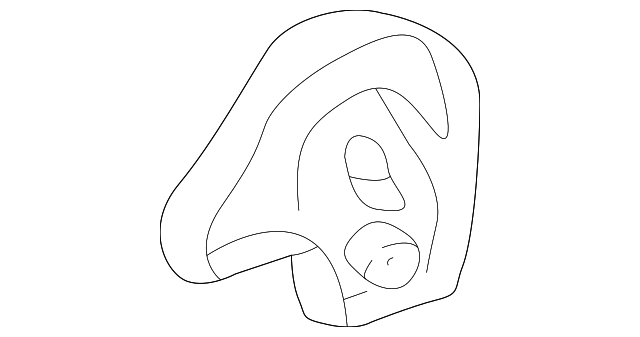 71876-04010-B2 Деталь RECLINE COVER, LEFT