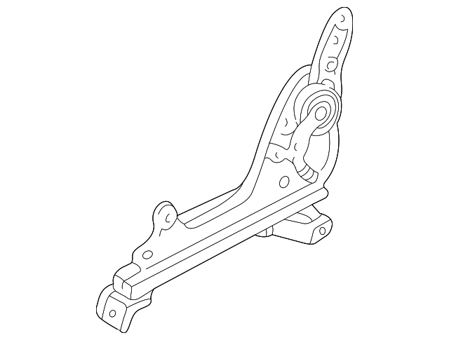 72021-04020 Деталь SEAT TRACK, LEFT