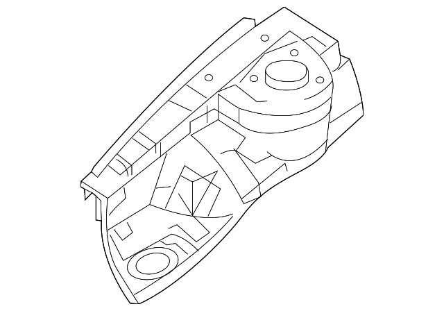 64501-2H010 Деталь APRON ASSY, LEFT