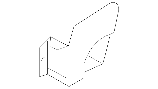 64645-2H010 Деталь SIDEMEMBER EXTN, RIGHT