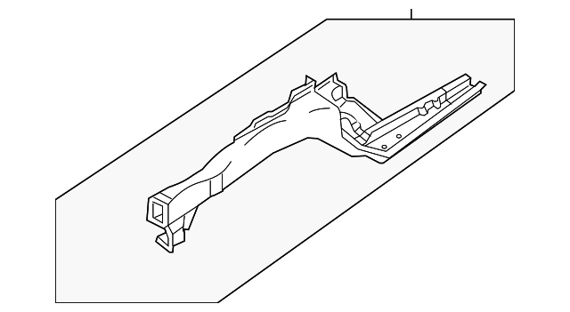 64601-2H010 Деталь SIDEMEMBER ASSY, LEFT