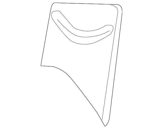 1HW091S3AA Деталь SEAT BELT COVER, LEFT