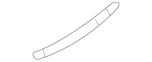 83366-2G000S8 LOWER W'STRIP, RIGHT