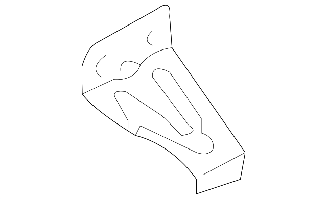 8379185Z20 Деталь BRACKET, LEFT