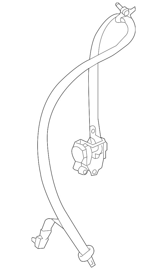 SU003-01873 Деталь SEAT BELT ASSY, LEFT