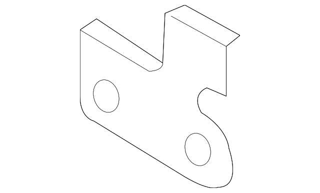 97354868 Деталь LWR RETURN TUBE BRACKET