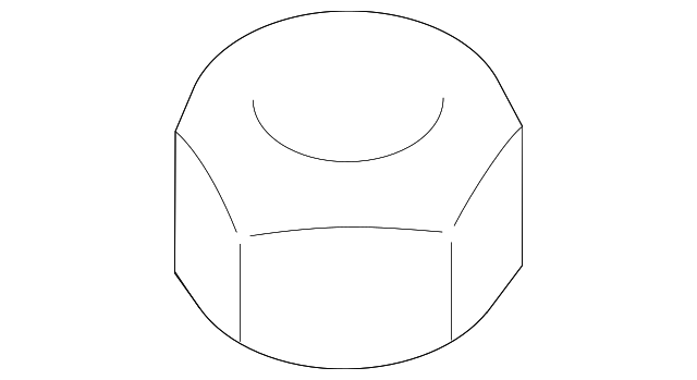30020616 Деталь OUTER TIE ROD CASTLE NUT, LEFT