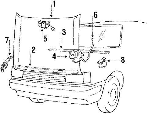 Precis HOOD & COMPONENTS