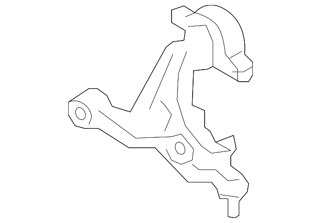 545011BD0A Деталь LOWER CNTRL ARM, LEFT