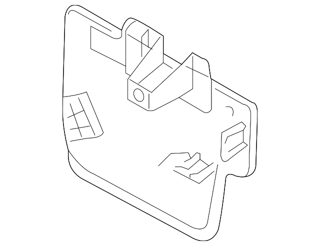 5N0-854-855-A-9B9 Деталь END COVER, LEFT