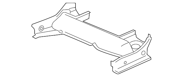 65700-TX4-A02ZZ Деталь CROSSMEMBER, MIDDLE FLOOR