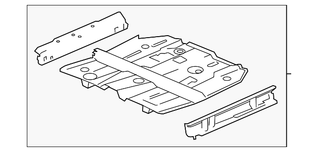 65100-TX4-A00ZZ Деталь FLOOR, FR.