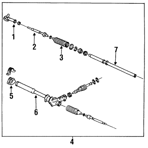 RX-7 STEERING GEAR & LINKAGE 2