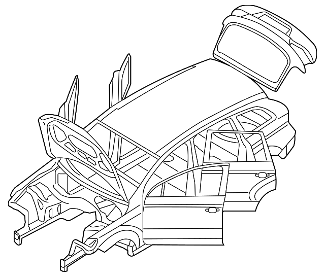 8R0800403 Деталь BODY ASSY