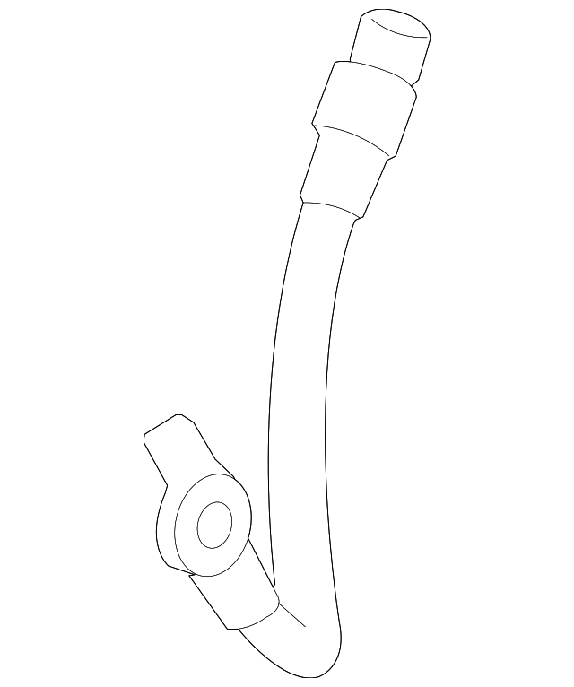 90947-02F71 BRAKE HOSE, LEFT