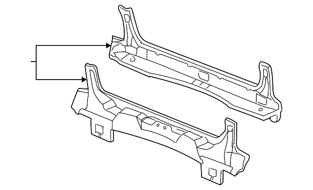 12481965 Деталь REAR BODY PANEL