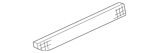 8355A039 REFLECTOR, LEFT