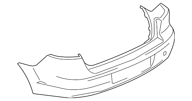 6410B832 BUMPER COVER