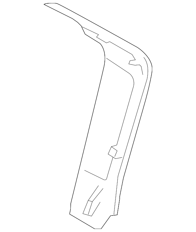 64104XA00AEU Деталь SEAT BACK PANEL