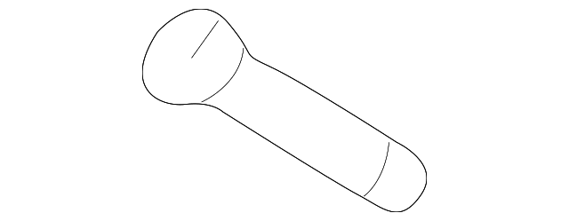 163-984-11-29 Деталь SEAT BACK FRAME BOLT, RIGHT