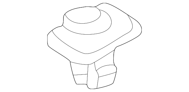 G00G-51-PR6A Деталь ROCKER MOLDING CLIP, LEFT
