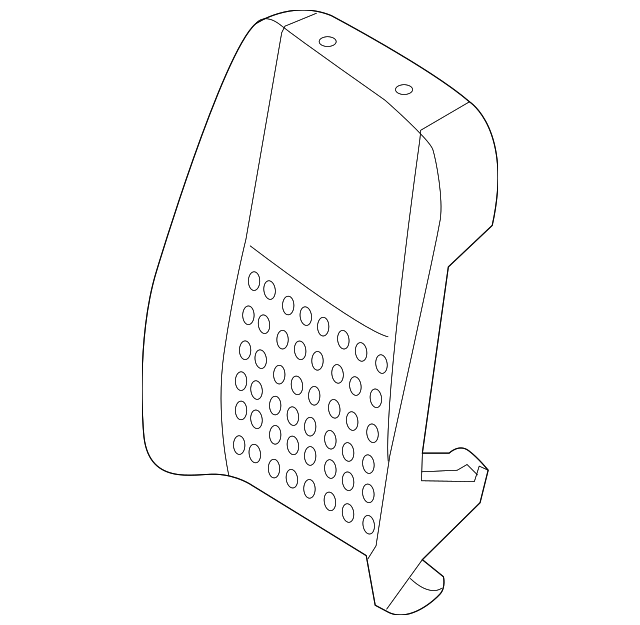 0009140400 Деталь SEAT BACK PAD