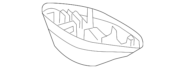 89861-3E500FC Деталь CENTER COVER