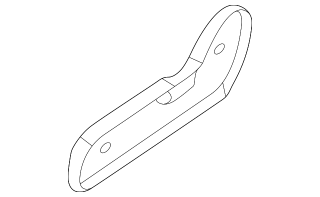 87330-7B021 Деталь RECLINE COVER, RIGHT