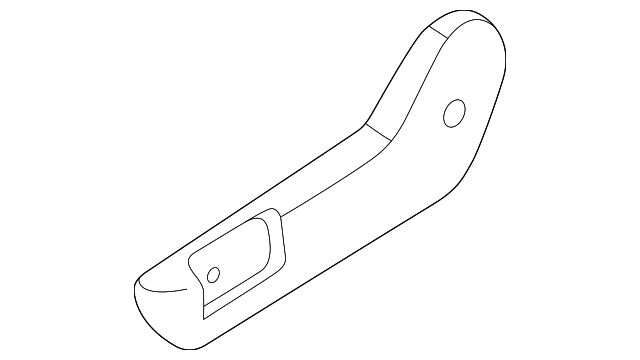 87331-7B002 Деталь RECLINE COVER, LEFT