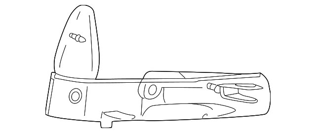 1C3Z13201BA Деталь PARK & SIDE LAMP, LEFT